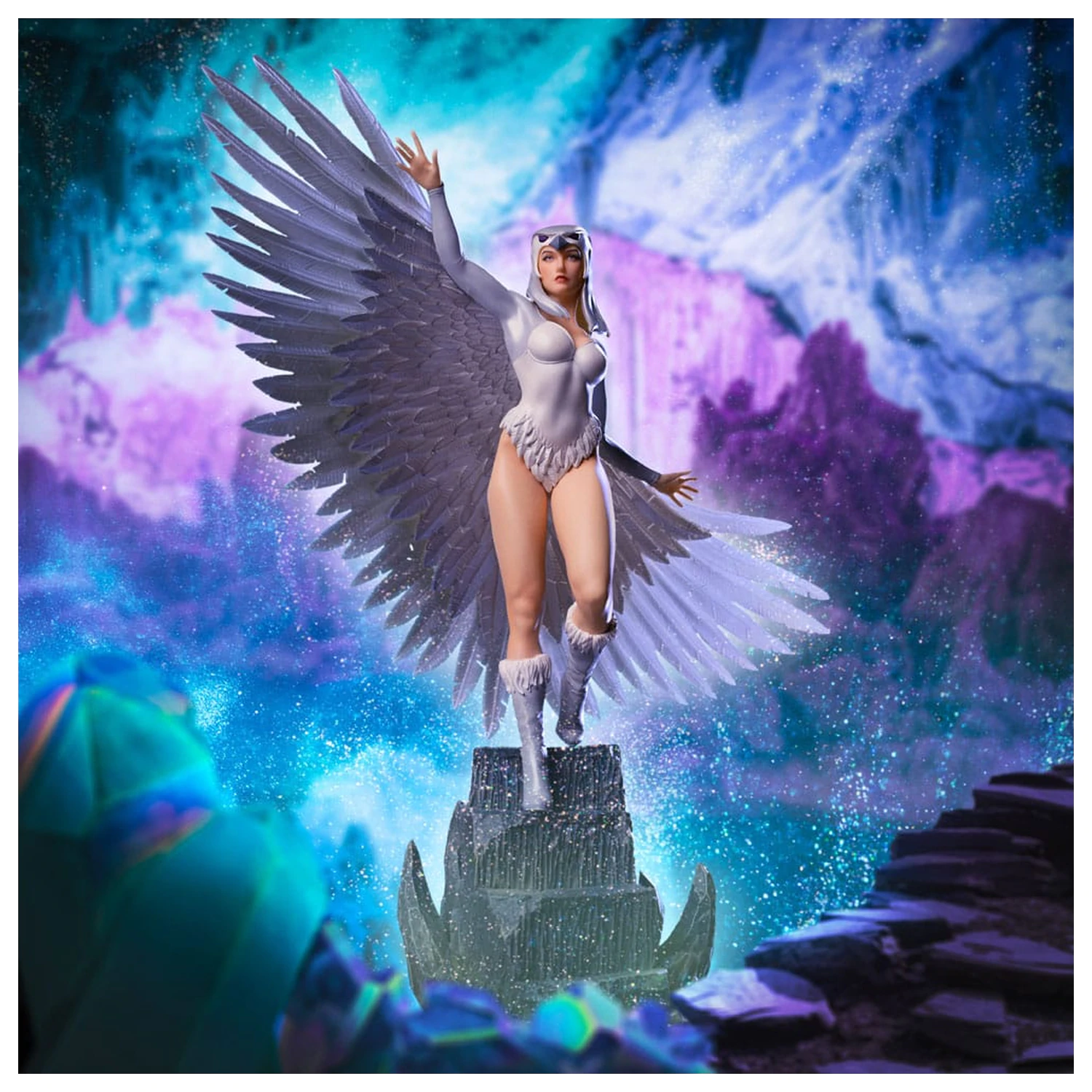 Masters of the Universe Art Scale Socha 1/10 White Sorceress 26 cm heo exclusive fotografii produktu