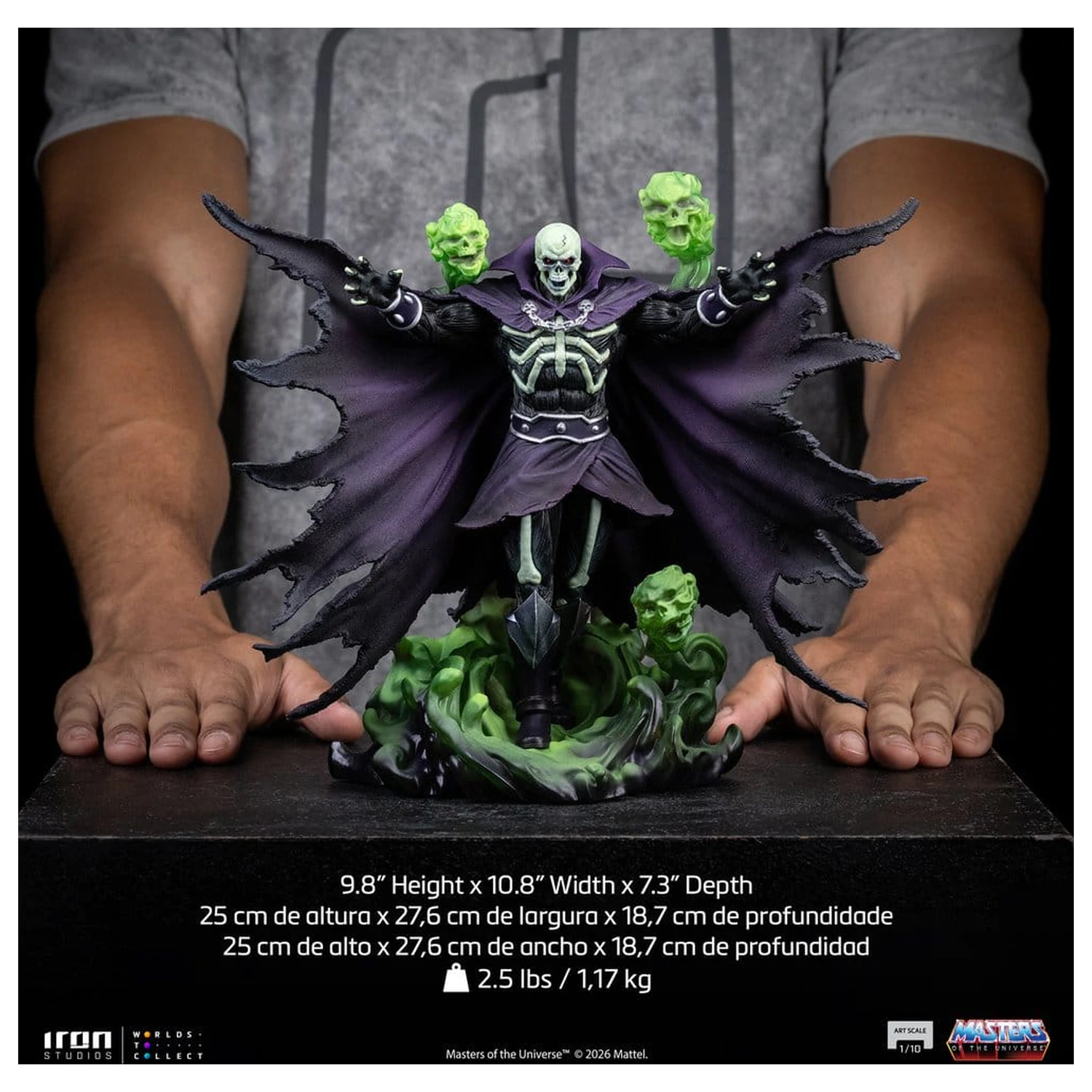 Masters of the Universe Art Scale Socha 1/10 Scareglow (Glow in the Dark) 25 cm fotografii produktu