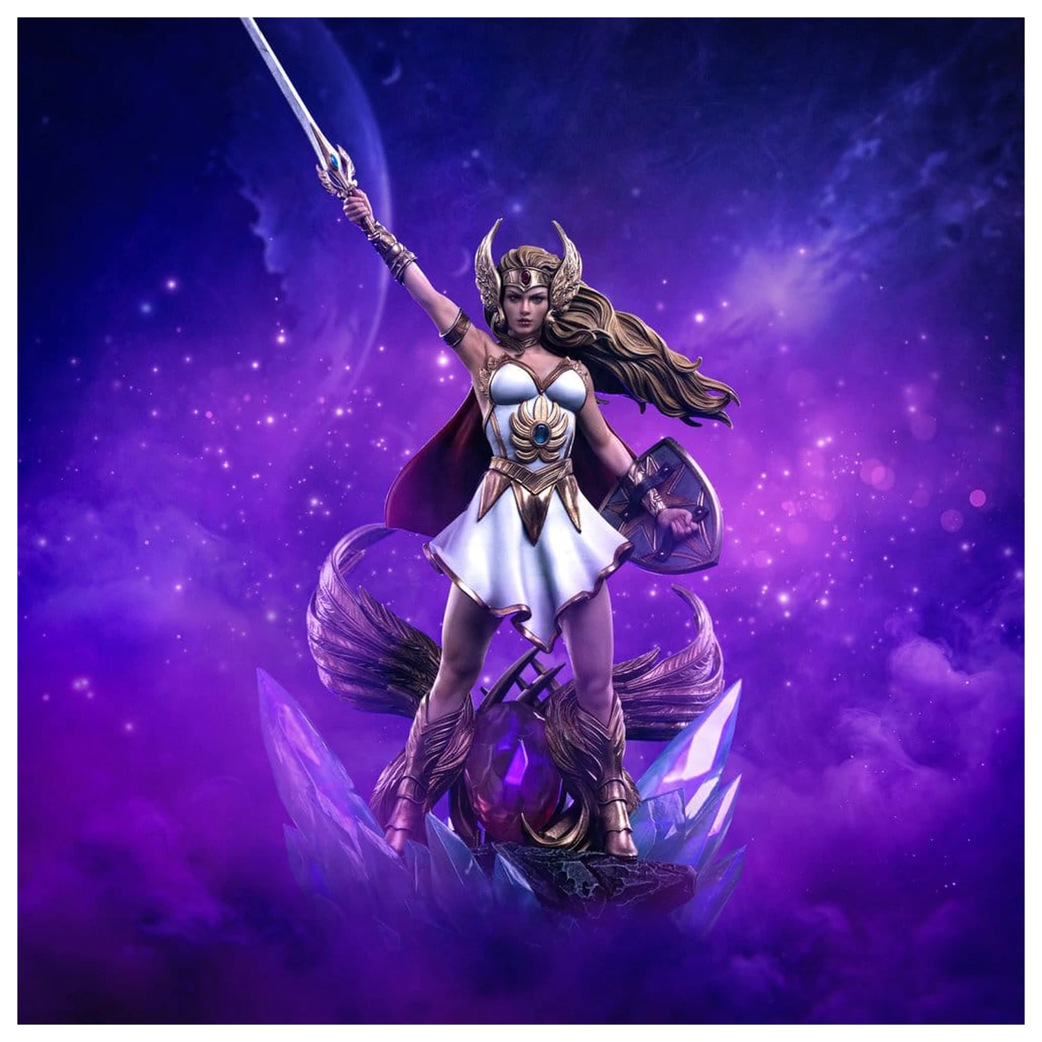 Masters of the Universe Art Scale (Unleashed) Socha 1/10 She-Ra Unleashed 31 cm fotografii produktu