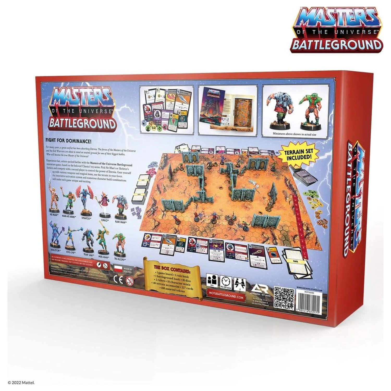 Masters of the Universe: Battleground Miniatures Game Starter Set *anglická verze* fotografii produktu