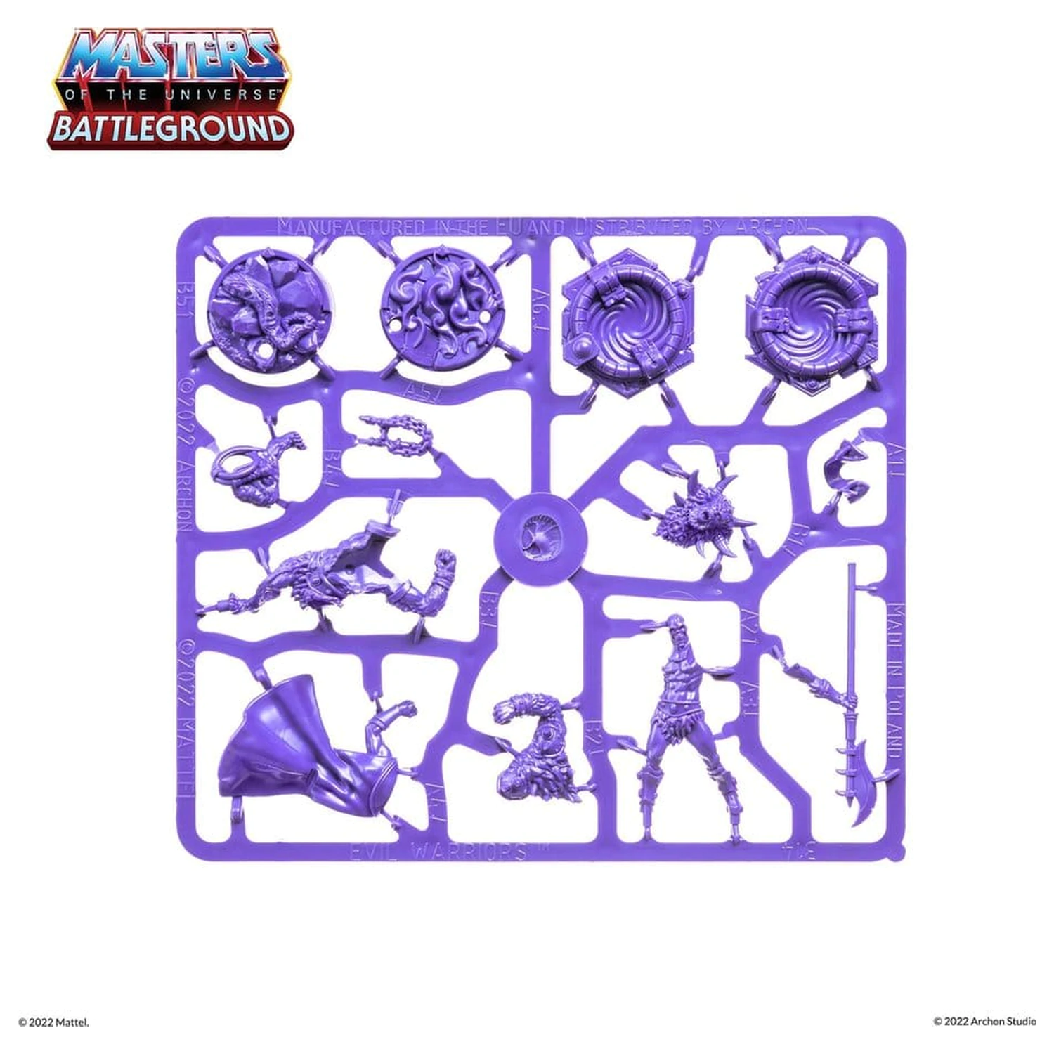 Masters of the Universe: Battleground Miniatures Game Wave 1: Evil Warriors Faction *Německá verze* fotografii produktu