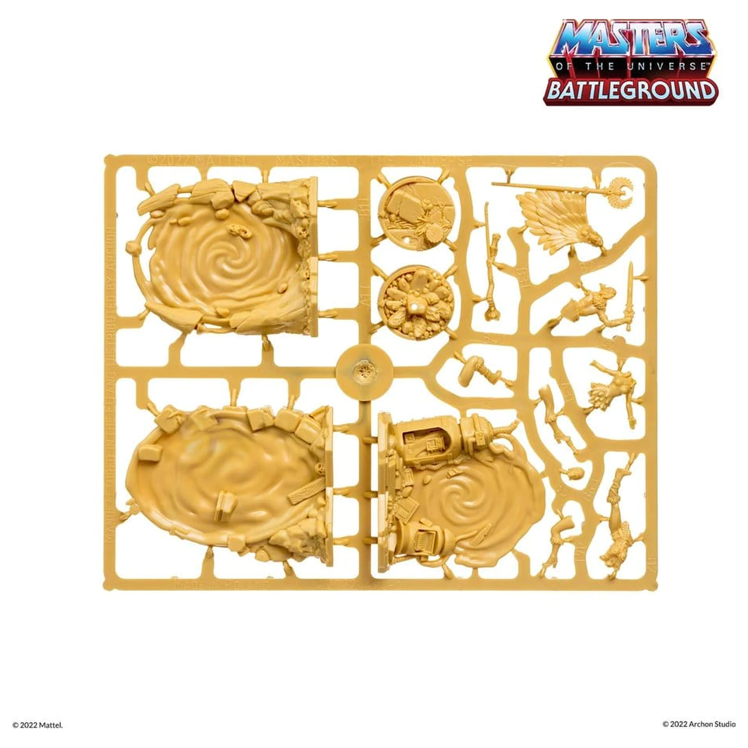 Masters of the Universe: Battleground Miniatures Game Wave 1: Masters of the Universe Faction *German Version* fotografii produktu