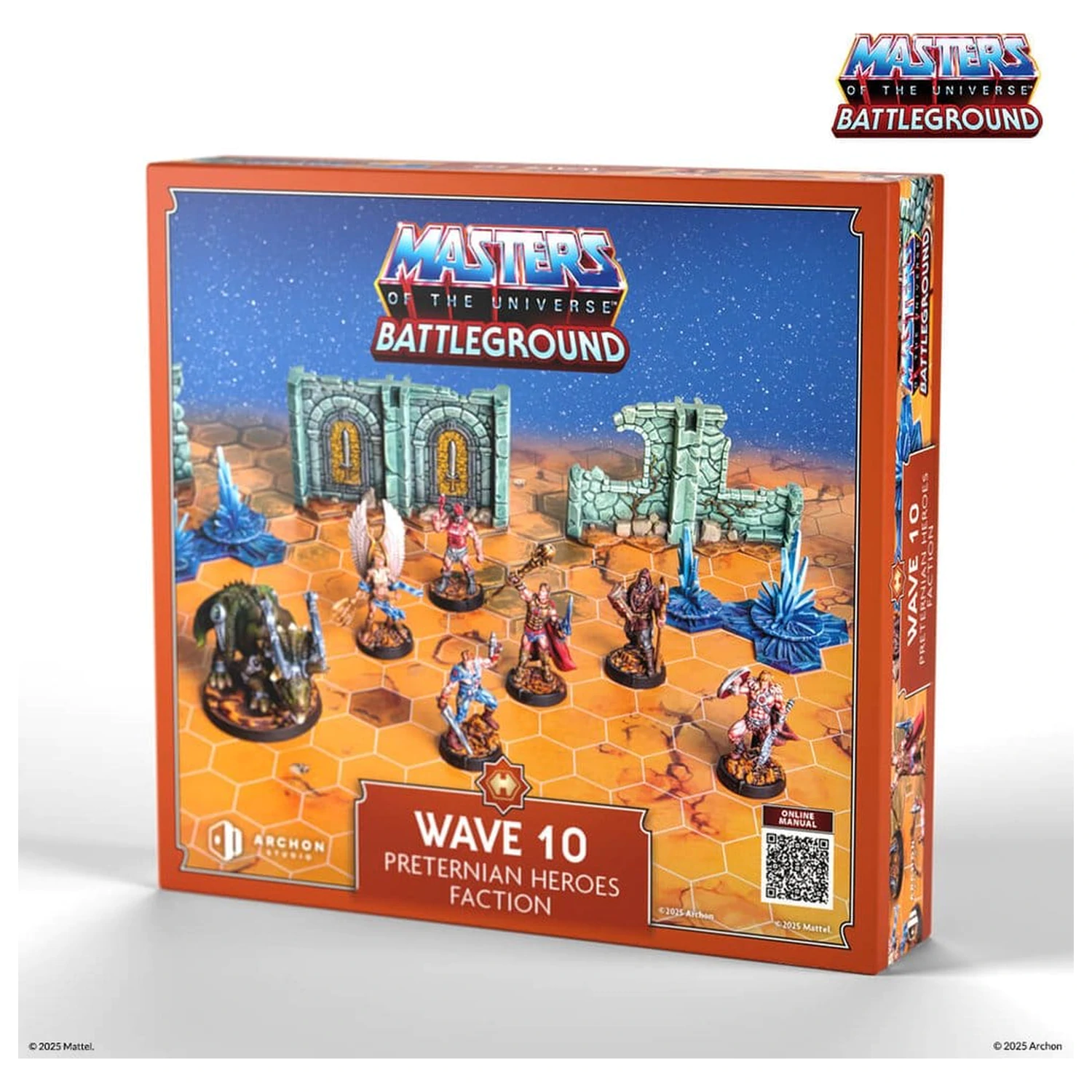 Masters of the Universe: Battleground Miniatures Game Wave 10: Preternian Heroes Faction Anglická verze fotografii produktu