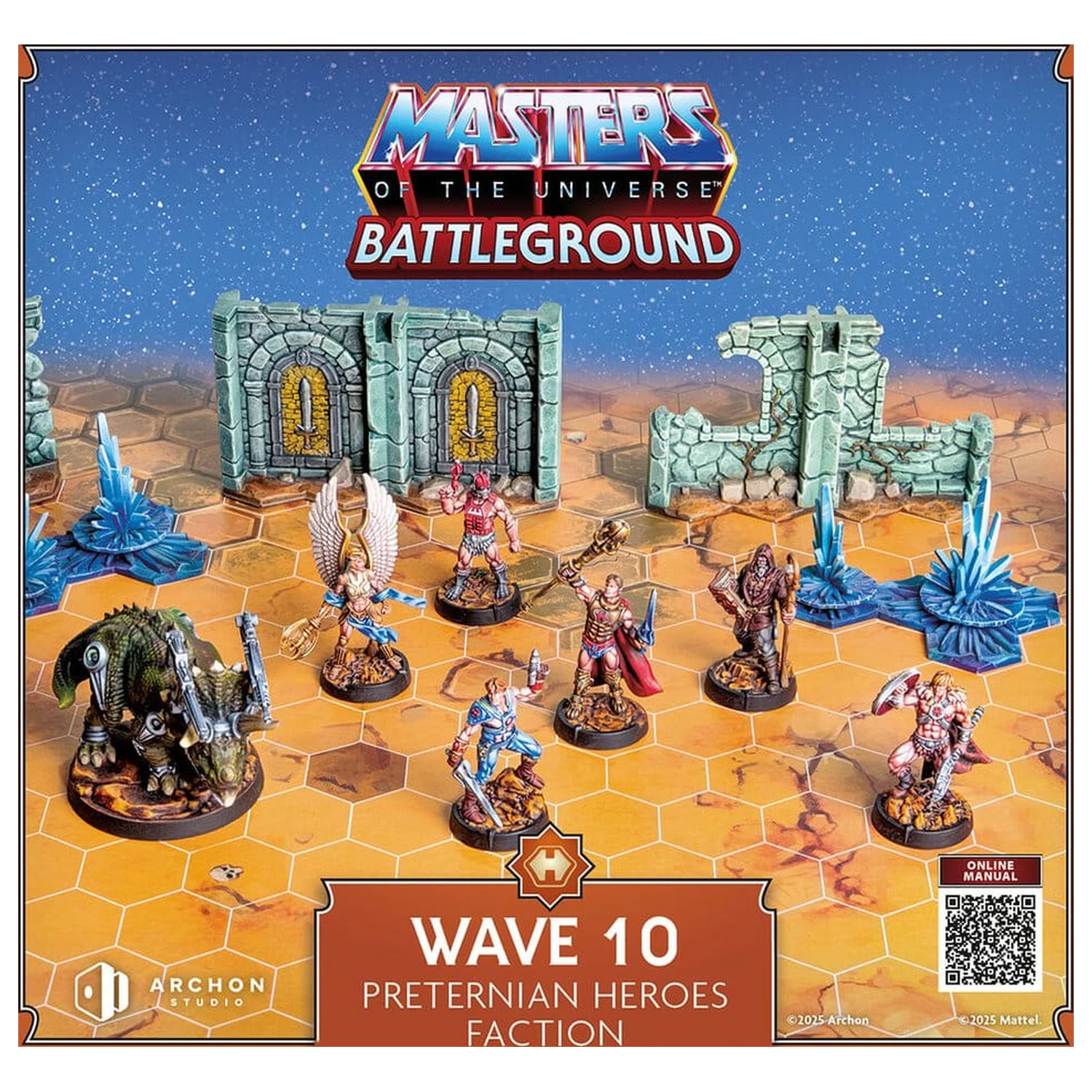 Masters of the Universe: Battleground Miniatures Game Wave 10: Preternian Heroes Faction *Německá verze* fotografii produktu