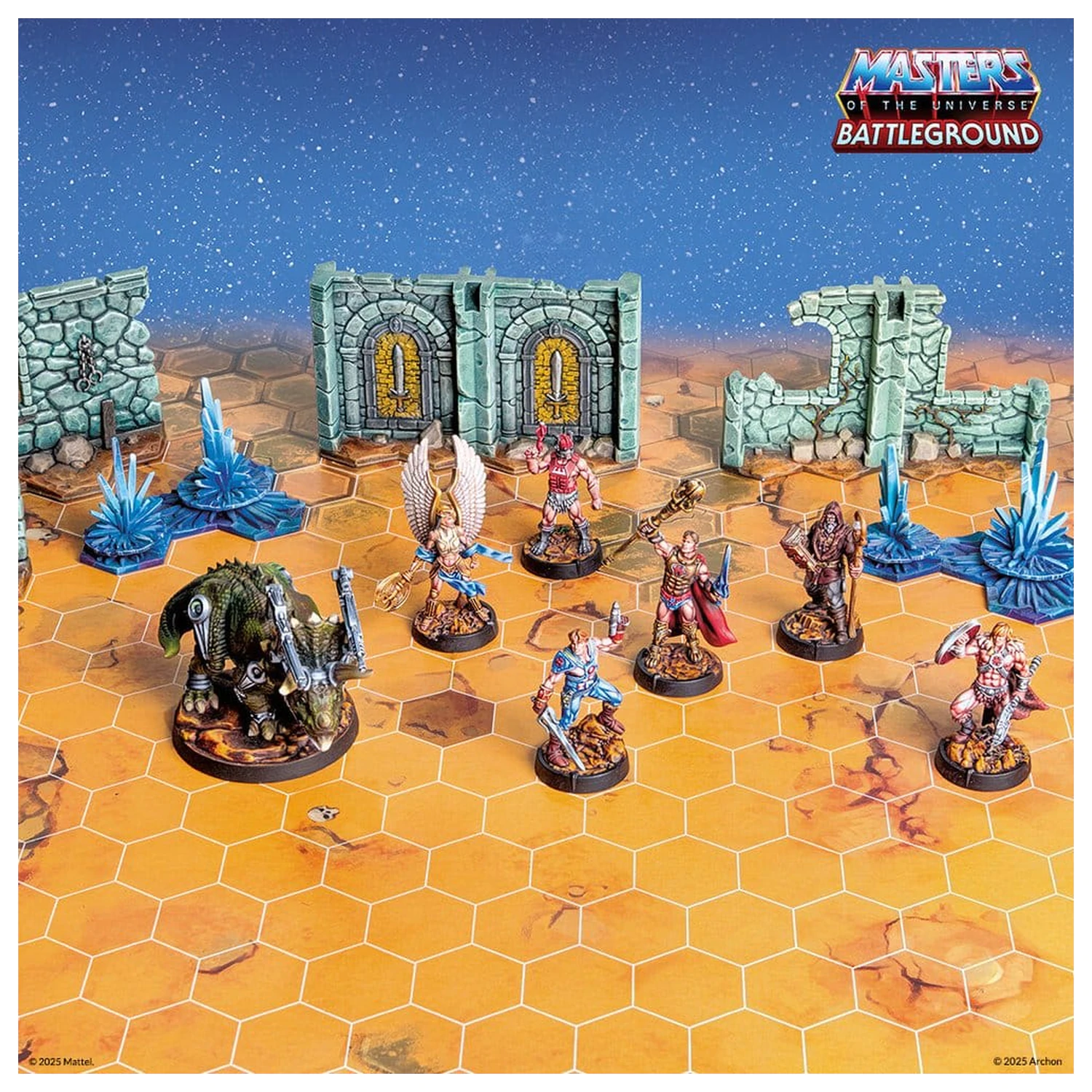 Masters of the Universe: Battleground Miniatures Game Wave 10: Preternian Heroes Faction *Německá verze* fotografii produktu