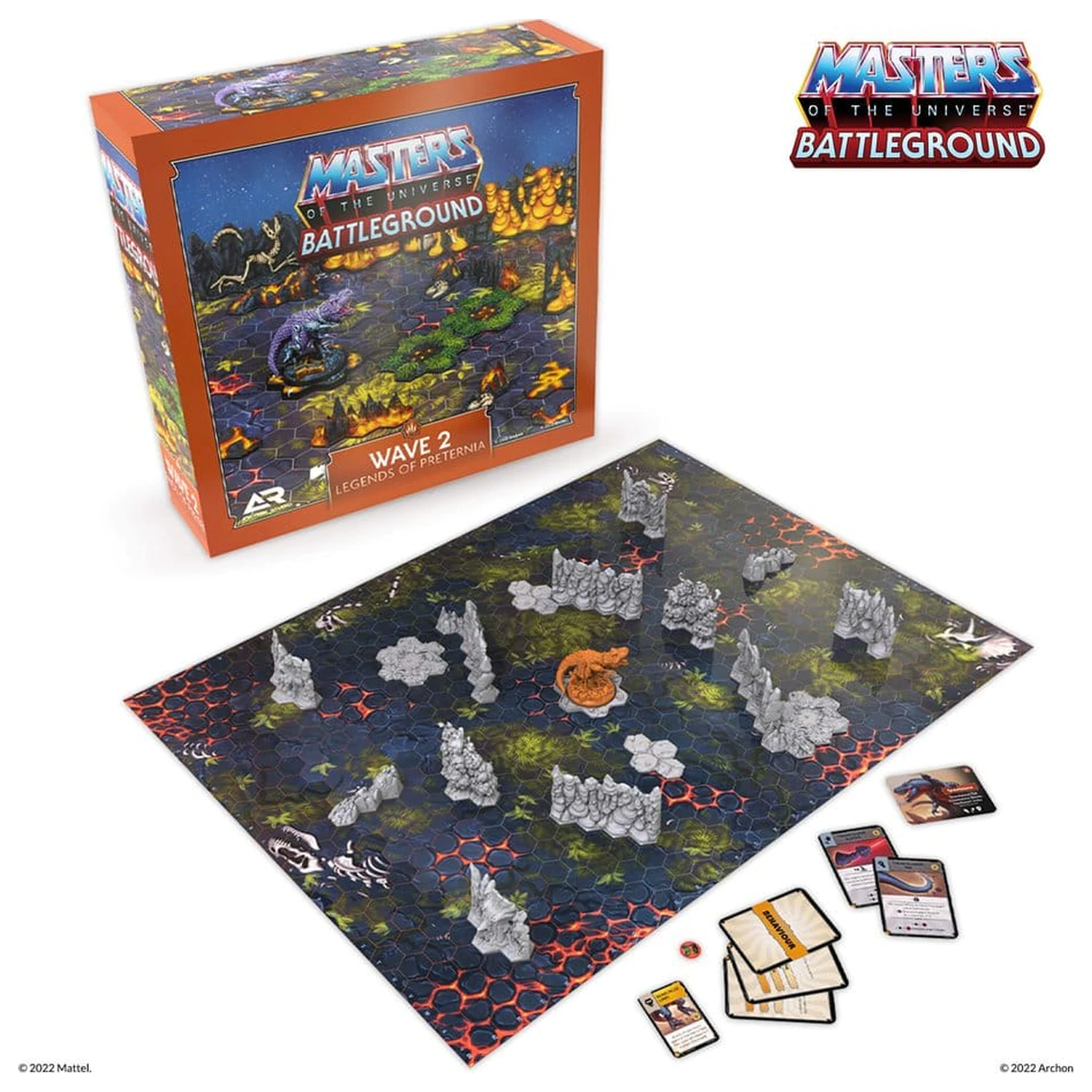 Masters of the Universe: Battleground Miniatures Game Wave 2: Legends of Preternia *Anglická verze* fotografii produktu