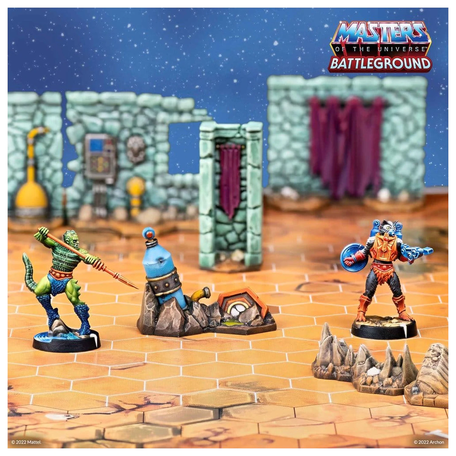 Masters of the Universe: Battleground Miniatures Game Wave 3: frakce Evil Warriors *německá verze* fotografii produktu