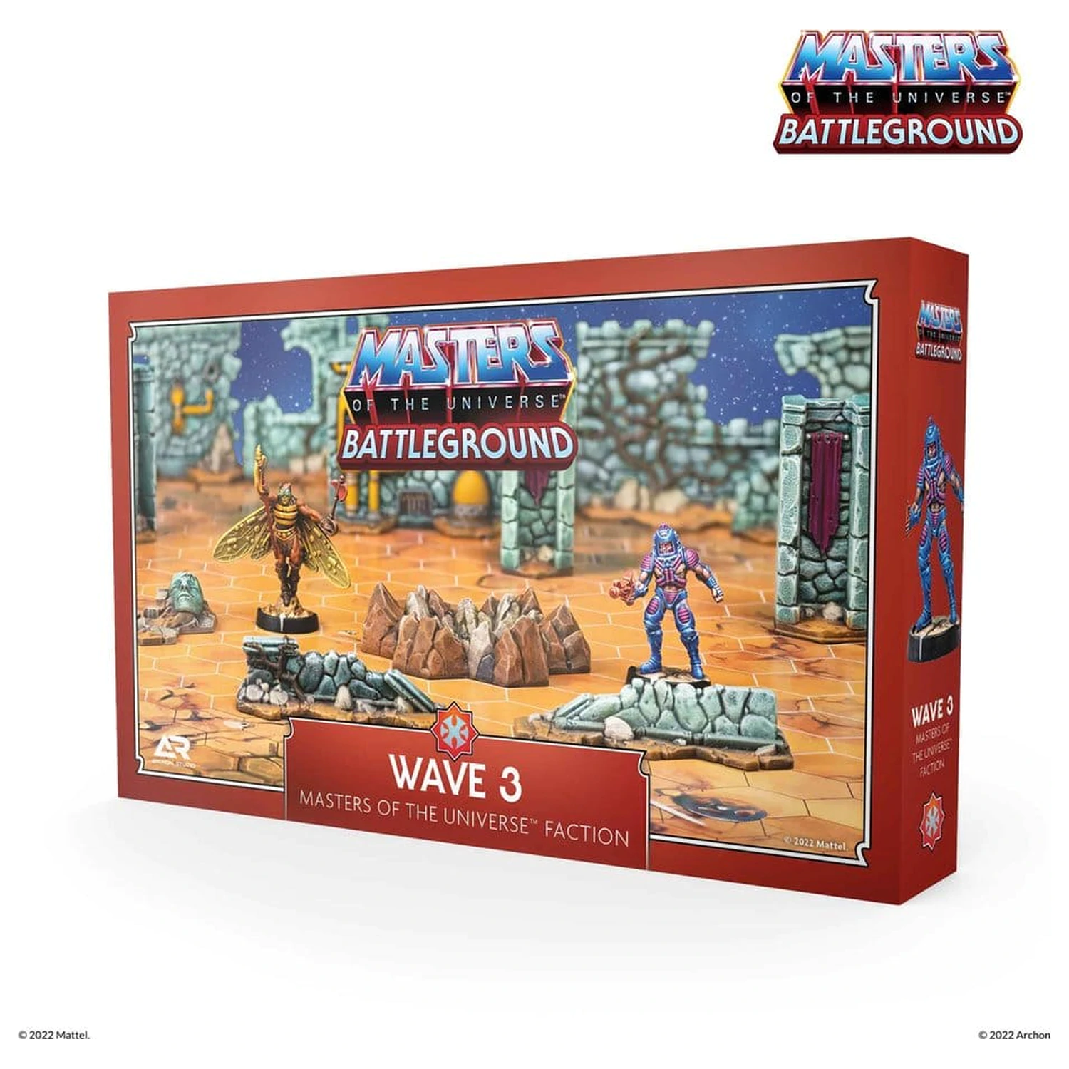 Masters of the Universe: Battleground Miniatures Game Wave 3: Masters of the Universe Faction *anglická verze* fotografii produktu