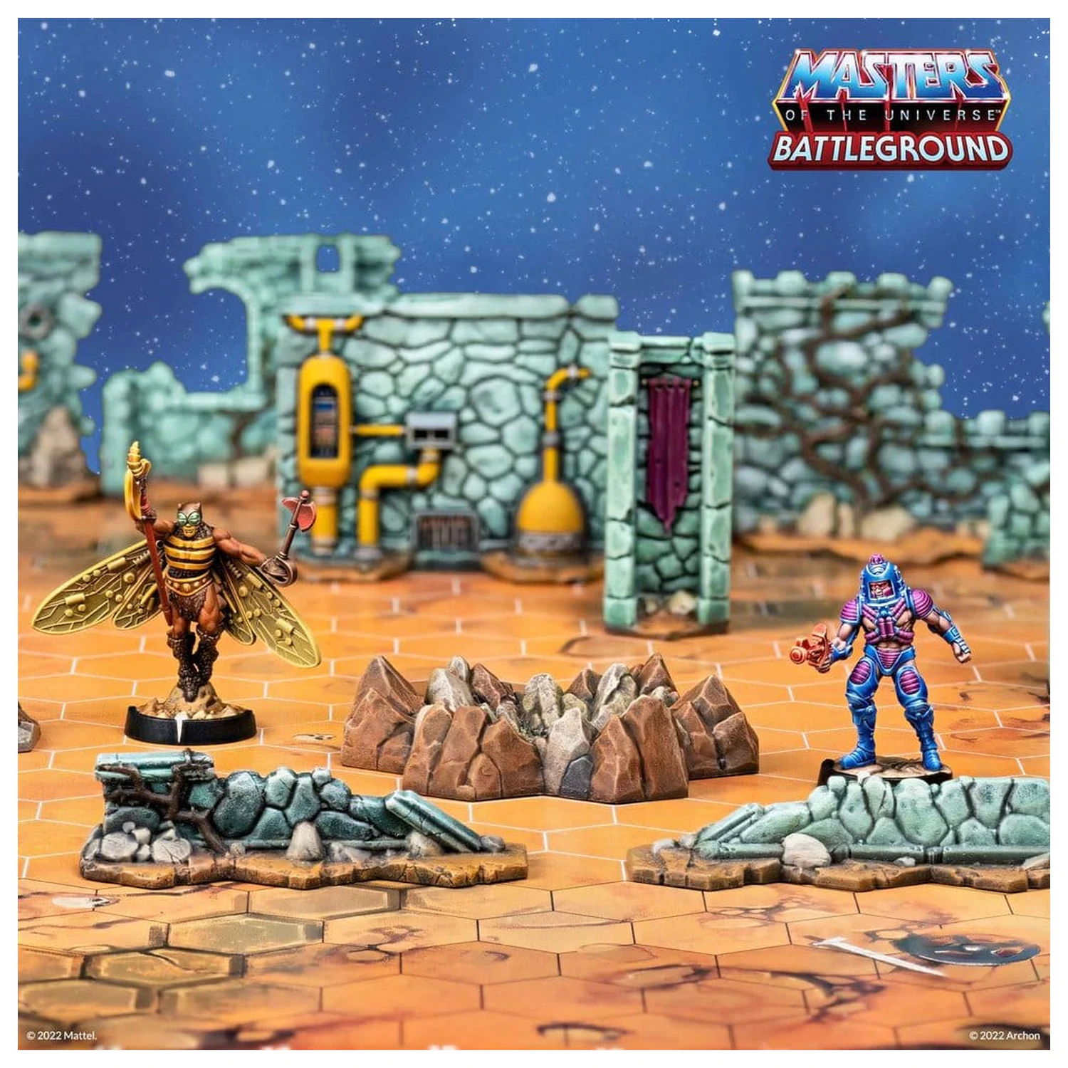 Masters of the Universe: Battleground Miniatures Game Wave 3: Masters of the Universe Faction *anglická verze* fotografii produktu