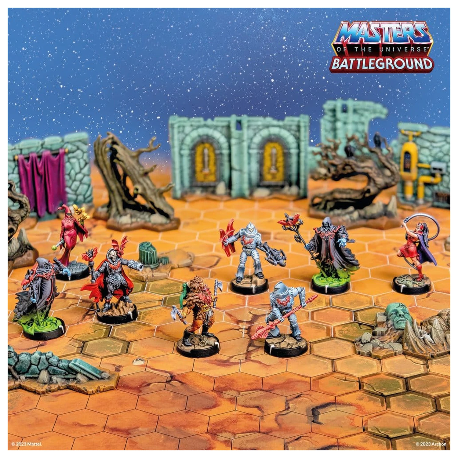 Masters of the Universe: Battleground Miniatures Game Wave 4: The Power of the Evil Horde *anglická verze* fotografii produktu