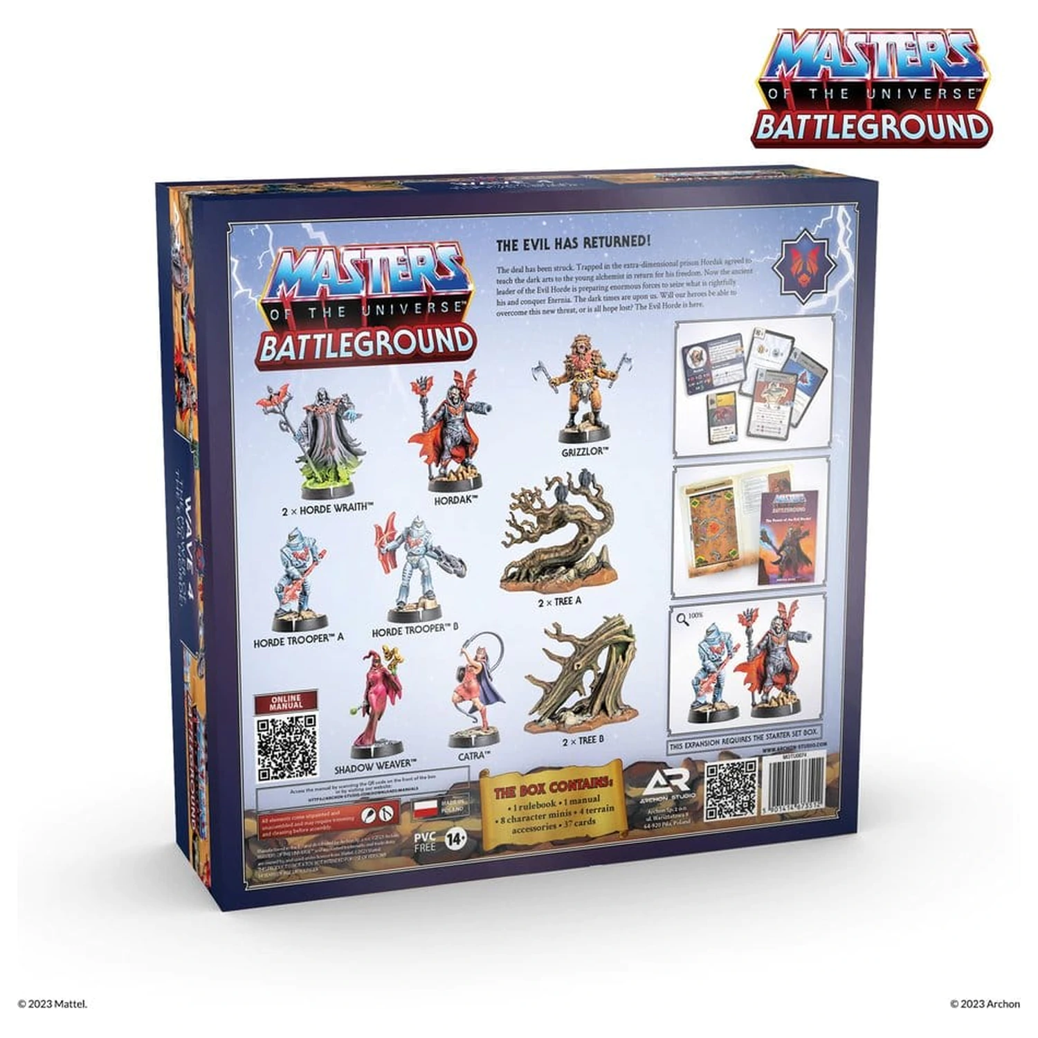 Masters of the Universe: Battleground Miniatures Game Wave 4: The Power of the Evil Horde *německá verze* fotografii produktu