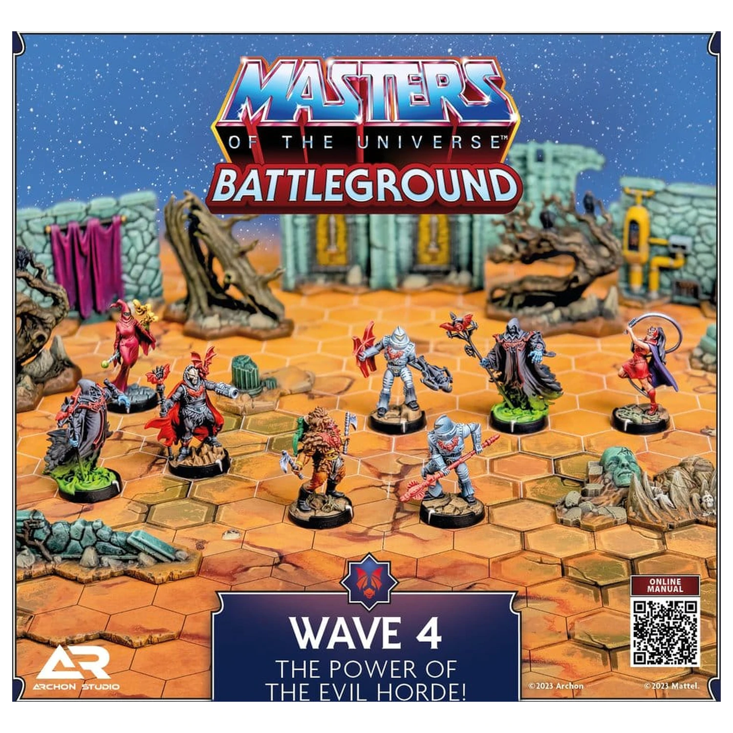 Masters of the Universe: Battleground Miniatures Game Wave 4: The Power of the Evil Horde *německá verze* fotografii produktu