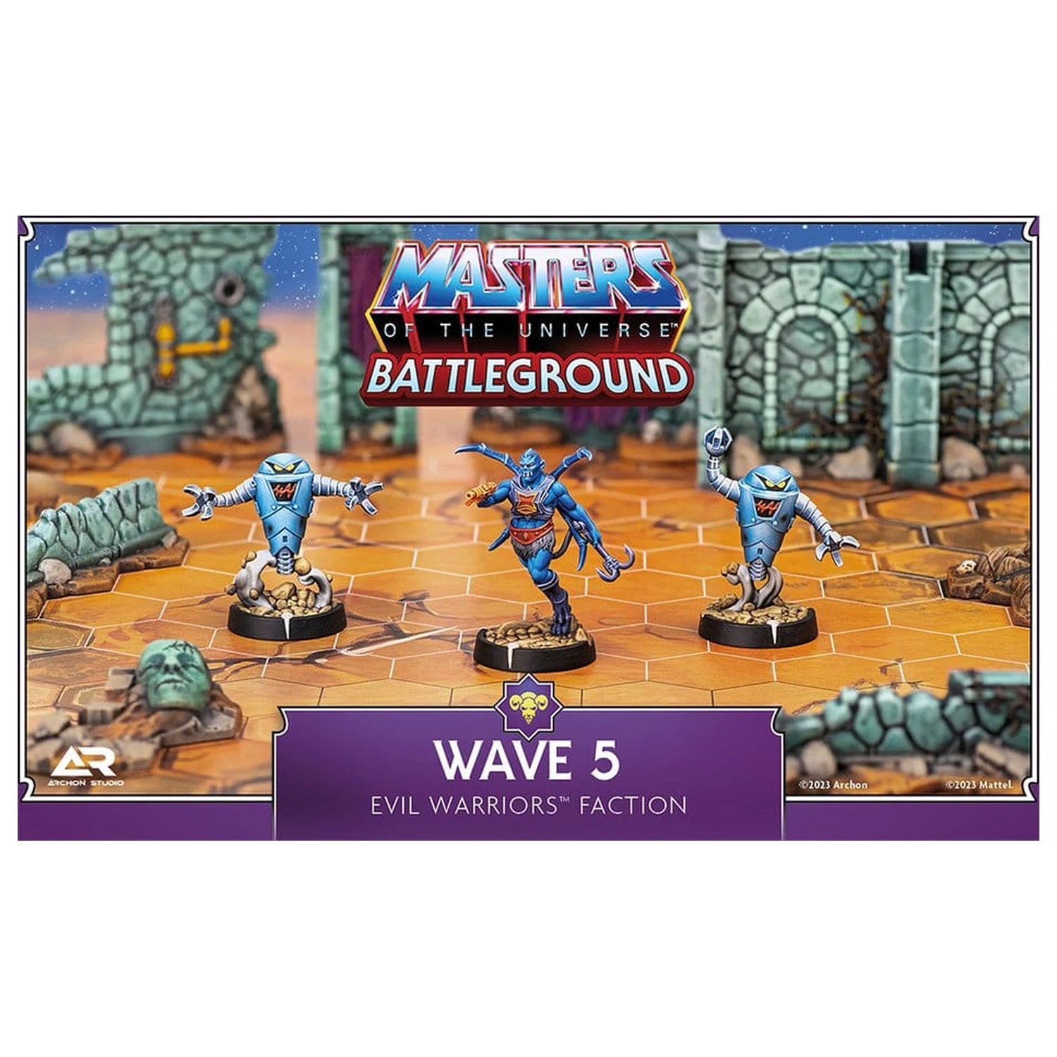 Masters of the Universe: Battleground Miniatures Game Wave 5: frakce Evil Warriors *německá verze* fotografii produktu
