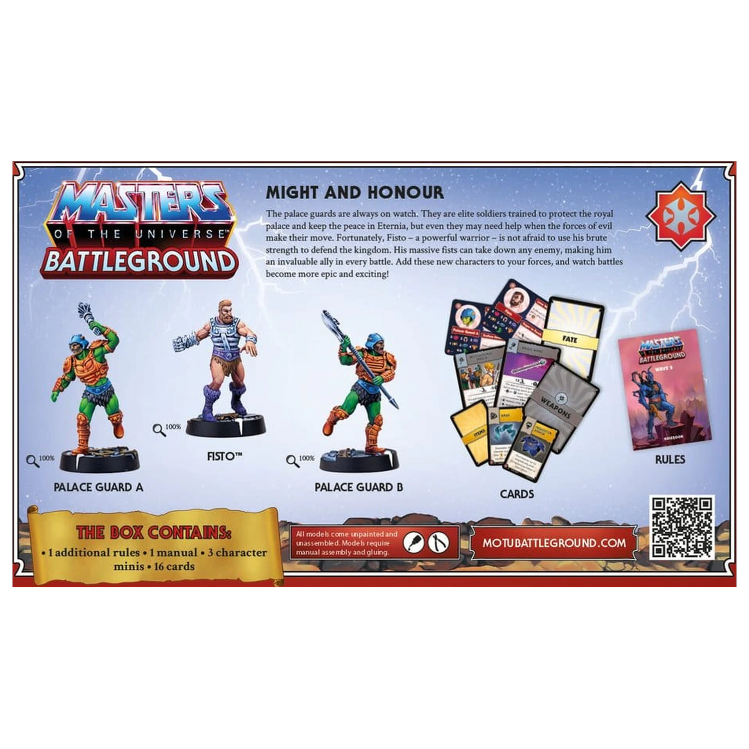 Masters of the Universe: Battleground Miniatures Game Wave 5: Masters of the Universe frakce *anglická verze* fotografii produktu