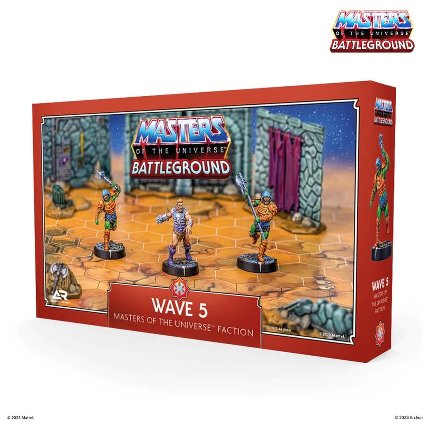 Masters of the Universe: Battleground Miniatures Game Wave 5: Masters of the Universe Faction *German Version* fotografii produktu