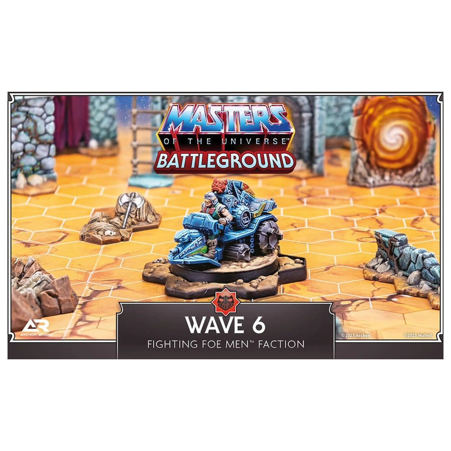 Masters of the Universe: Battleground Miniatures Game Wave 6: Frakce Fighting Foe Men *anglická verze* fotografii produktu
