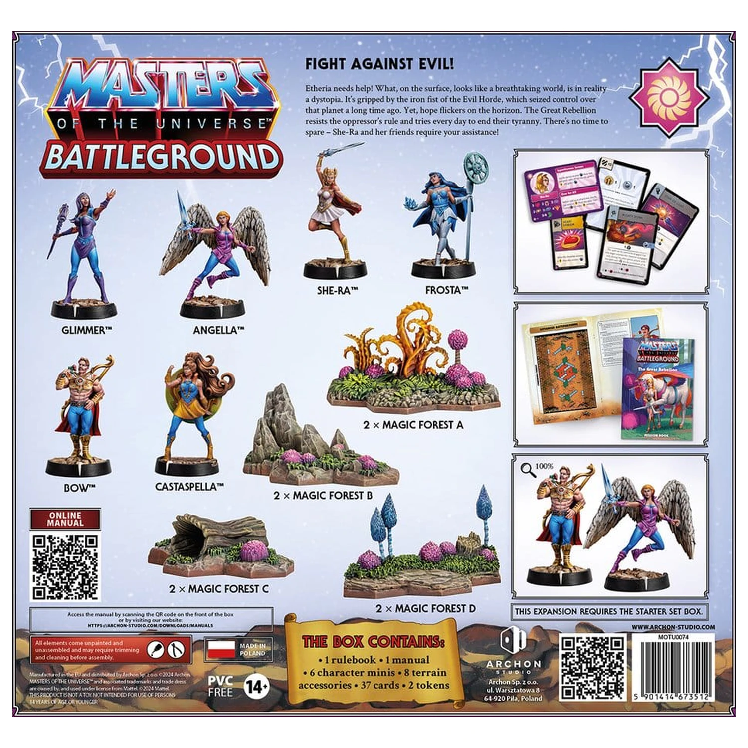 Masters of the Universe: Battleground Miniatures Game Wave 7: The Great Rebellion *Anglická verze* fotografii produktu