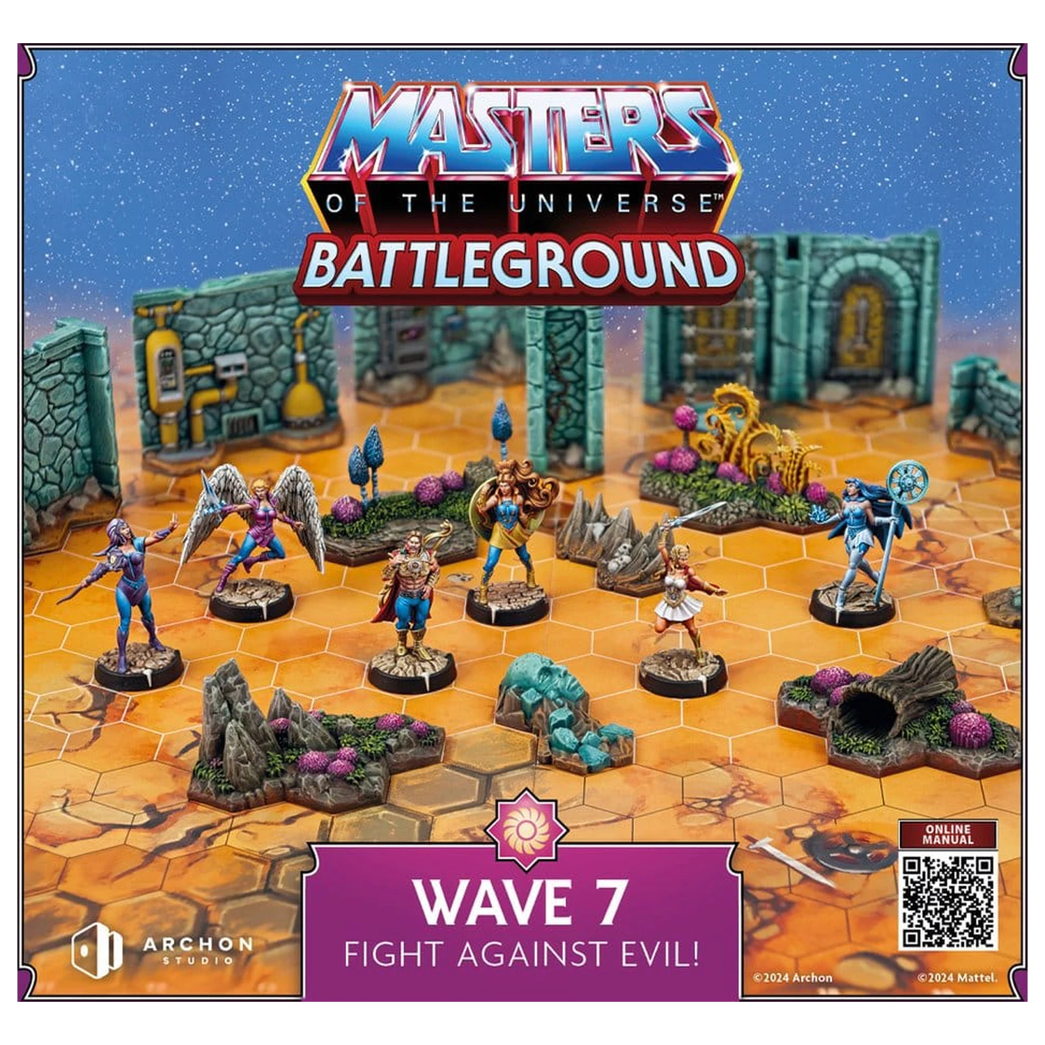Masters of the Universe: Battleground Miniatures Game Wave 7: The Great Rebellion *německá verze* fotografii produktu