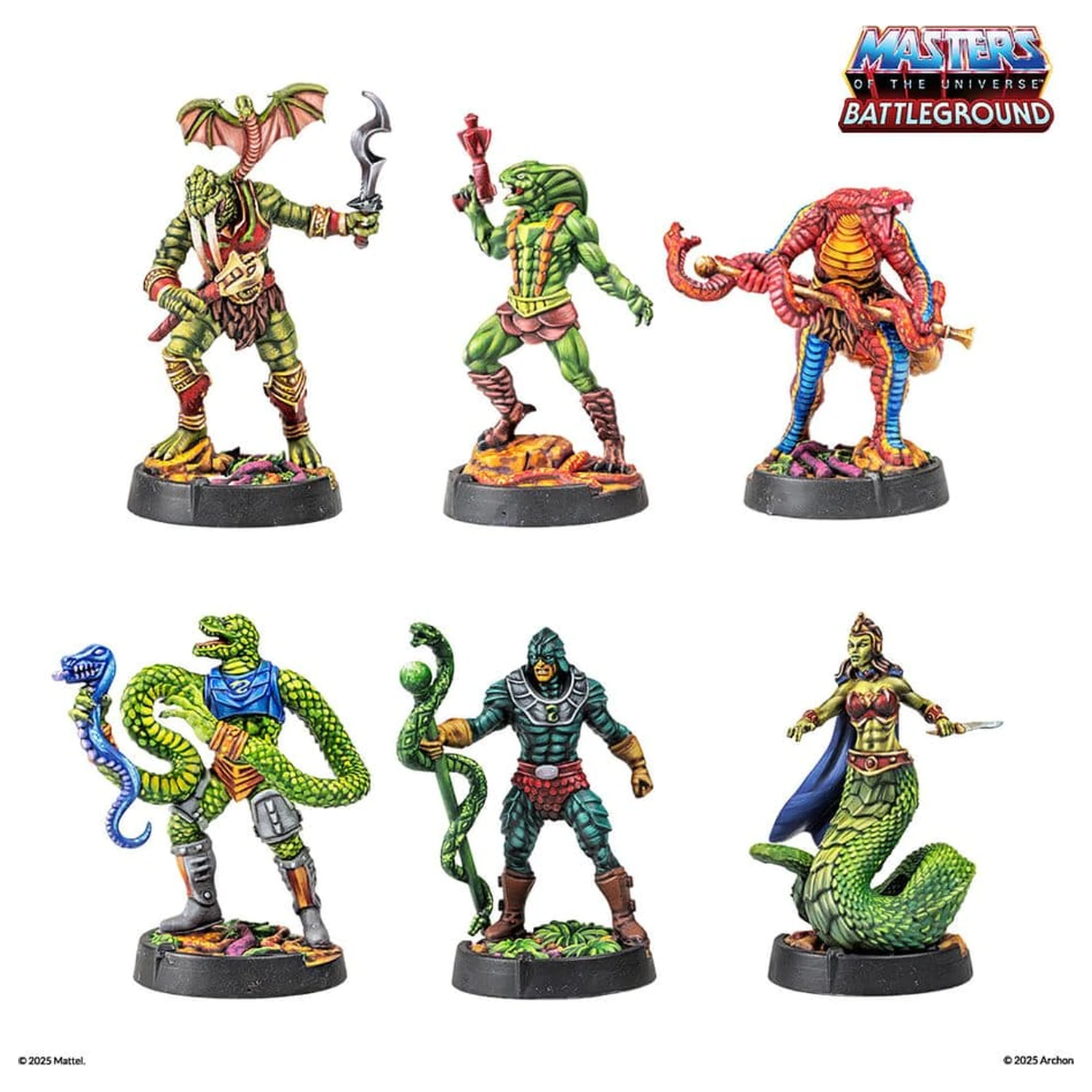 Masters of the Universe: Battleground Miniatures Game Wave 8: Frakce Snake Men *anglická verze* fotografii produktu