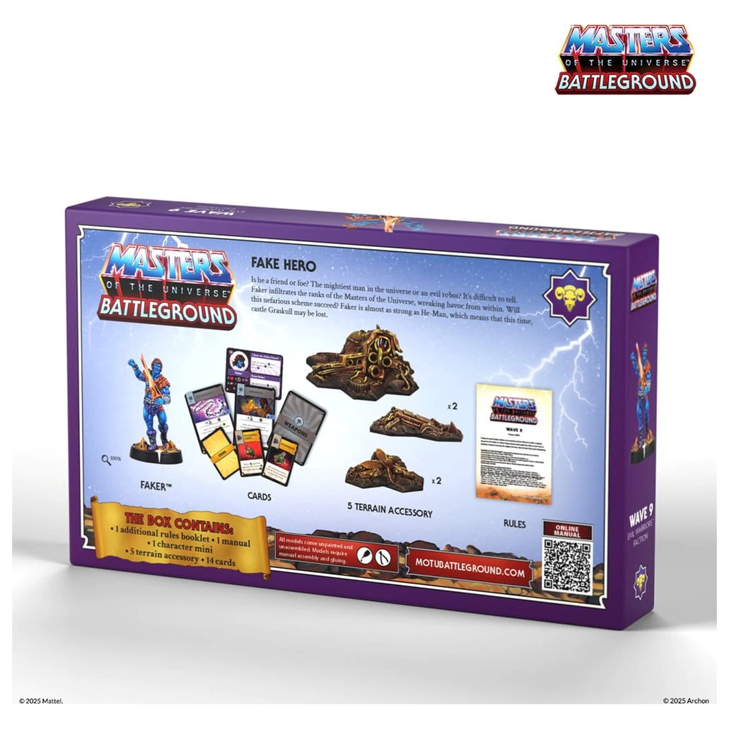 Masters of the Universe: Battleground Miniatures Game Wave 9: Evil Warriors Faction *English Version* fotografii produktu