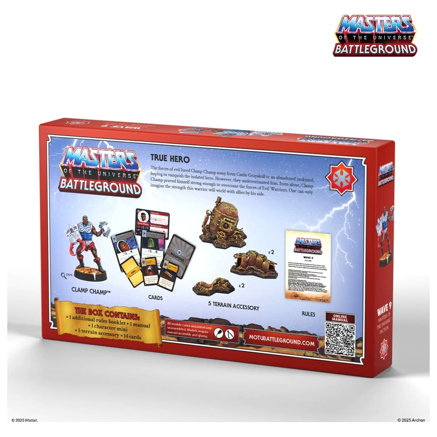 Masters of the Universe: Battleground Miniatures Game Wave 9: Masters of the Universe Faction *německá verze* fotografii produktu