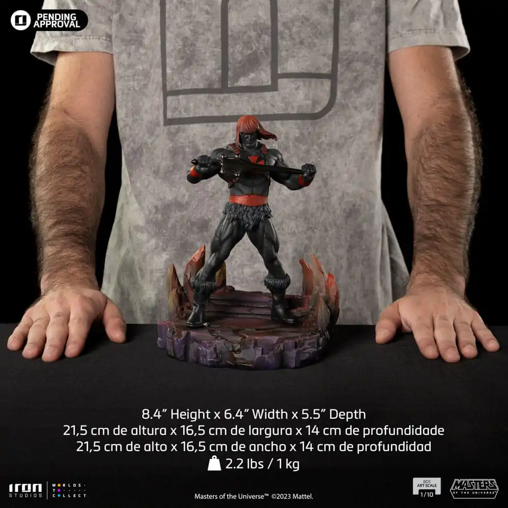 Masters of the Universe BDS Art Scale Socha 1/10 Anti-Eternia He-Man (Comics Version) 21 cm fotografii produktu