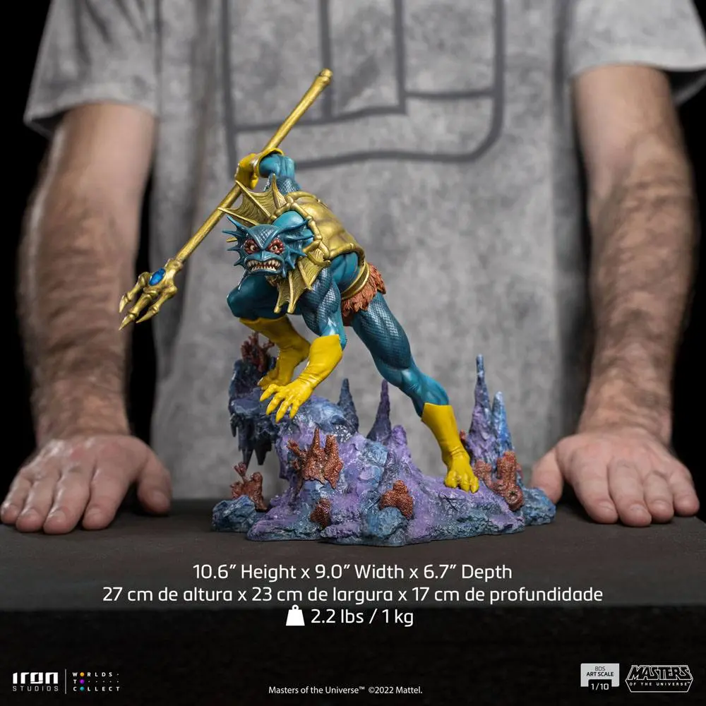 Masters of the Universe BDS Art Scale Socha 1/10 Mer-Man 27 cm fotografii produktu