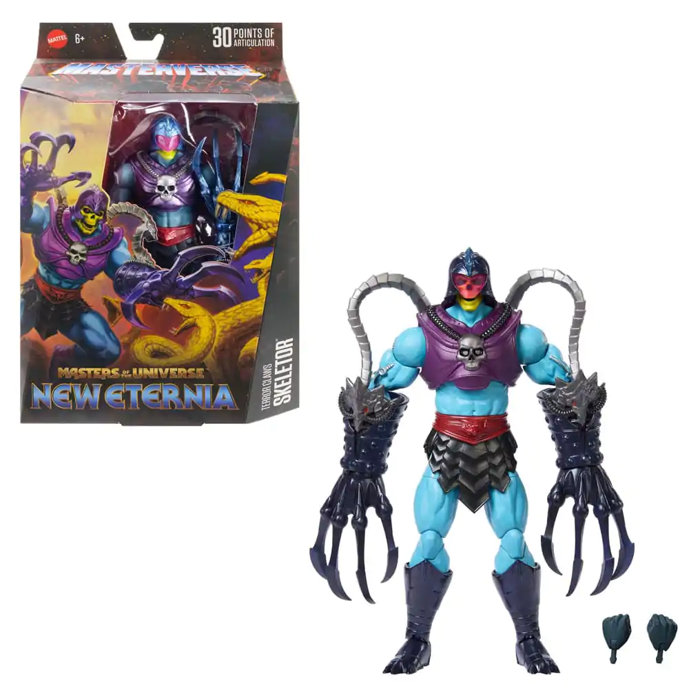 Masters of the Universe New Etheria akční figurka Terror Claws Skeletor 18 cm fotografii produktu