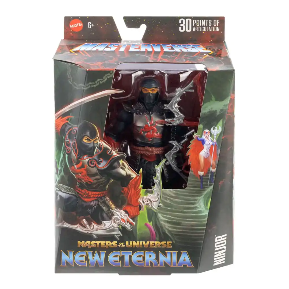 Masters of the Universe Core New Etheria Akční figurka Ninjor 18 cm fotografii produktu