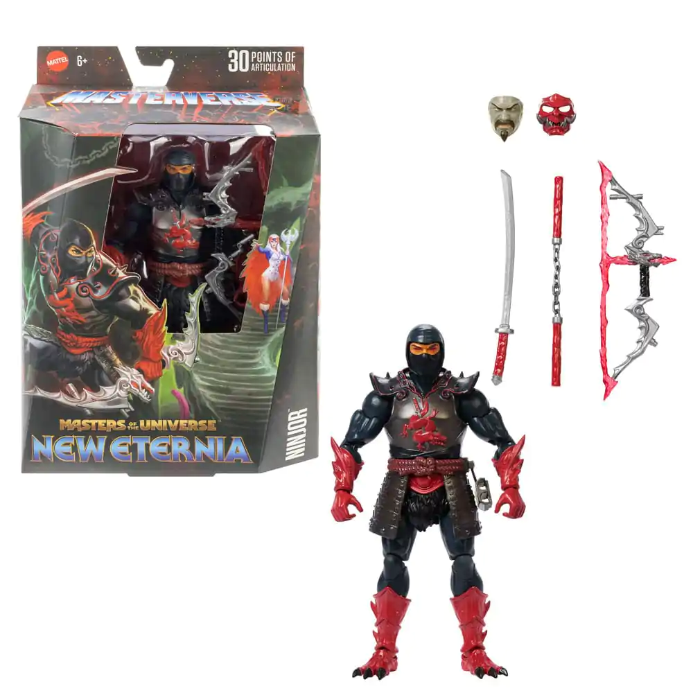 Masters of the Universe Core New Etheria Akční figurka Ninjor 18 cm fotografii produktu