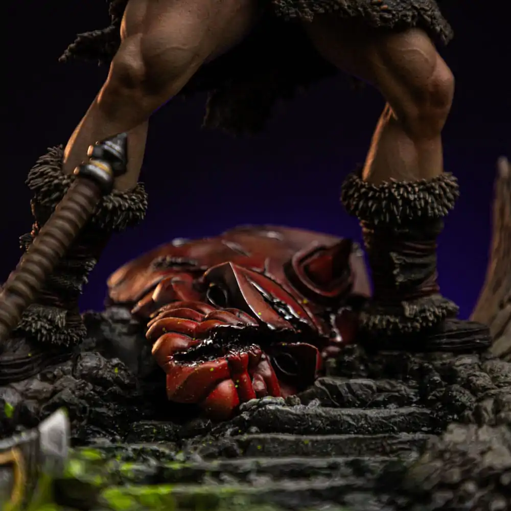 Masters of the Universe Deluxe Art Scale Socha 1/10 He-Man Unleashed 34 cm fotografii produktu