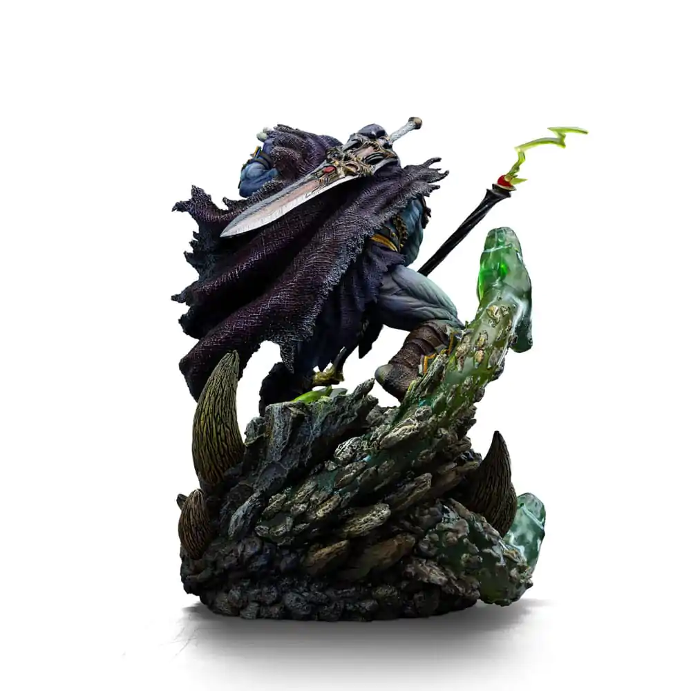 Masters of the Universe Deluxe Art Scale Statue 1/10 Skeletor Unleashed 23 cm Socha fotografii produktu