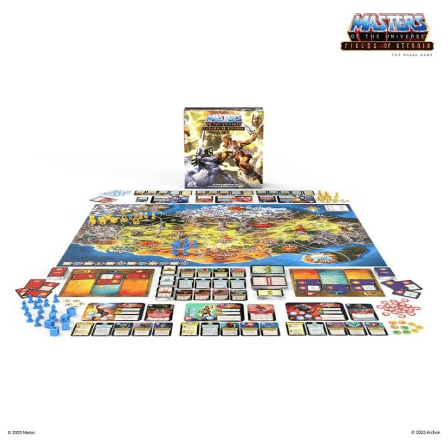 Masters of the Universe Board Game Fields of Eternia Anglická verze fotografii produktu
