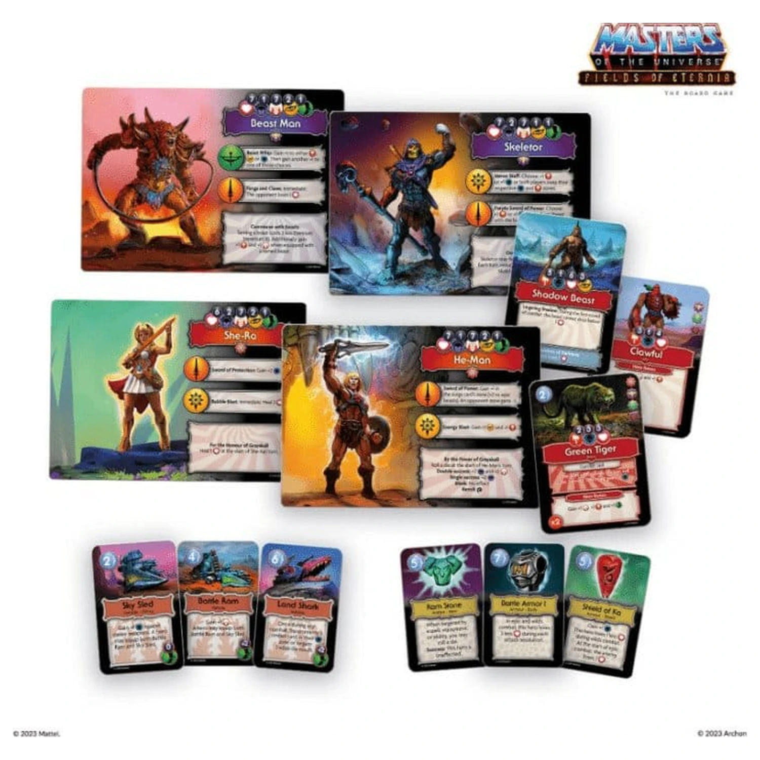 Masters of the Universe Board Game Fields of Eternia Anglická verze fotografii produktu