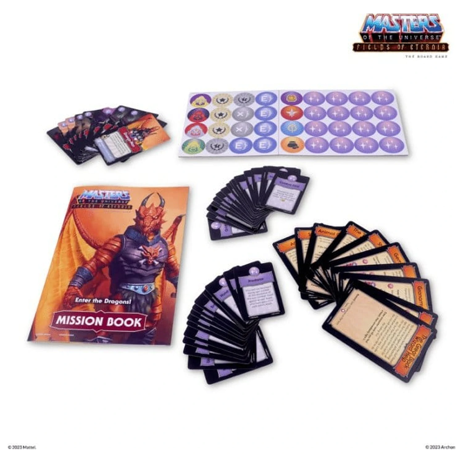 Masters of the Universe Board Game Rozšíření Fields of Eternia - Enter the Dragons! *Anglická verze* fotografii produktu
