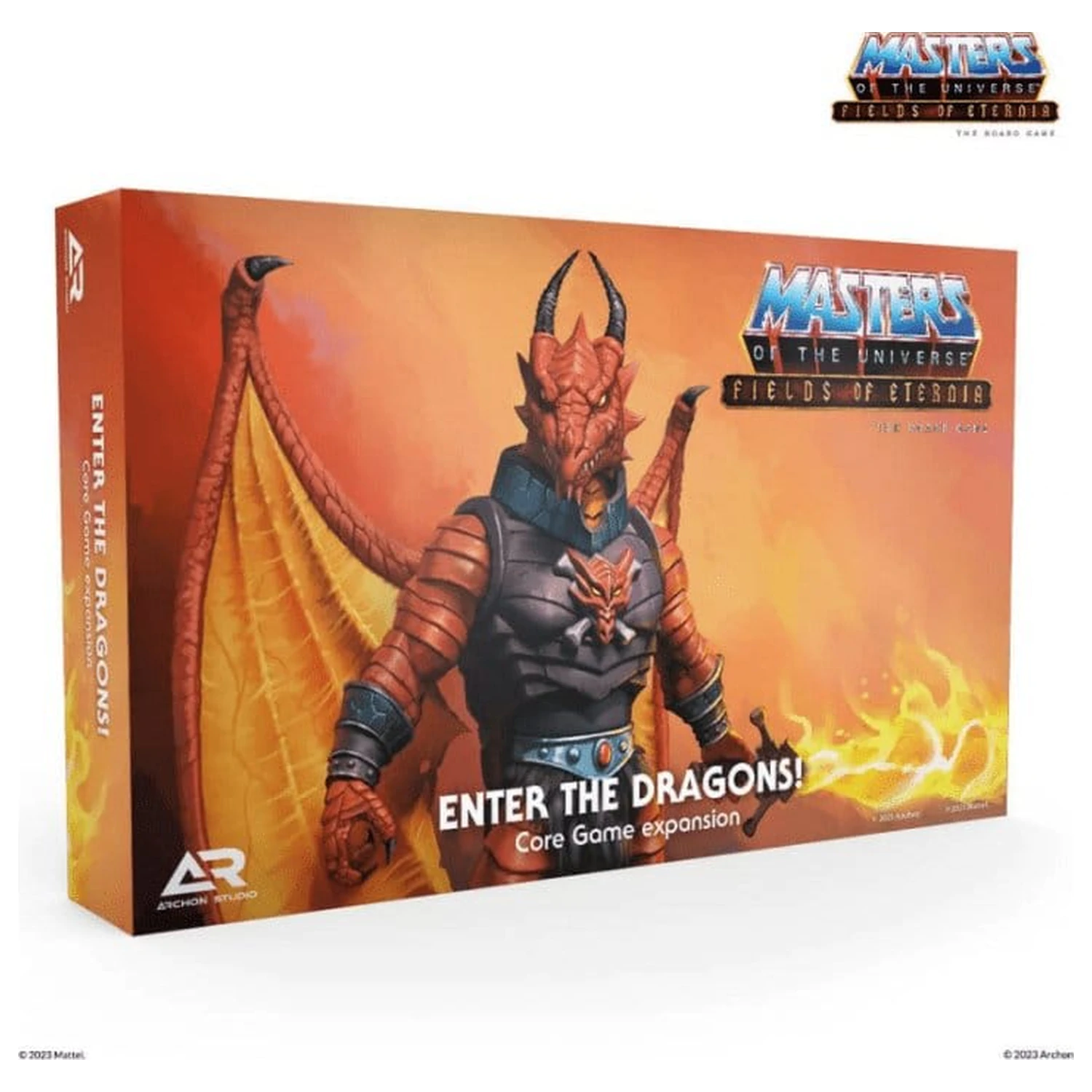 Masters of the Universe Desková hra rozšíření Fields of Eternia - Enter the Dragons! *Německá verze* fotografii produktu