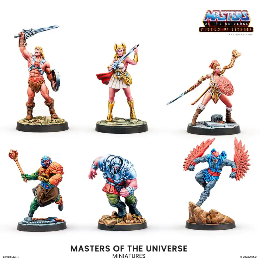 Masters of the Universe Desková hra Fields of Eternia *German Edition* fotografii produktu