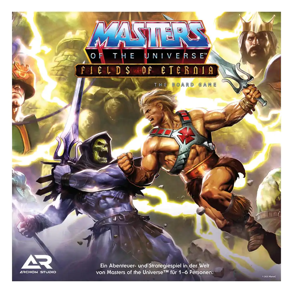 Masters of the Universe Desková hra Fields of Eternia *German Edition* fotografii produktu