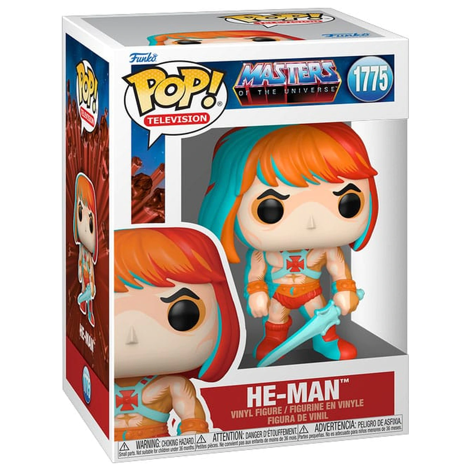 Masters of the Universe Funko POP! Television vinylová figurka He-Man (Comic Deco) 9 cm fotografii produktu