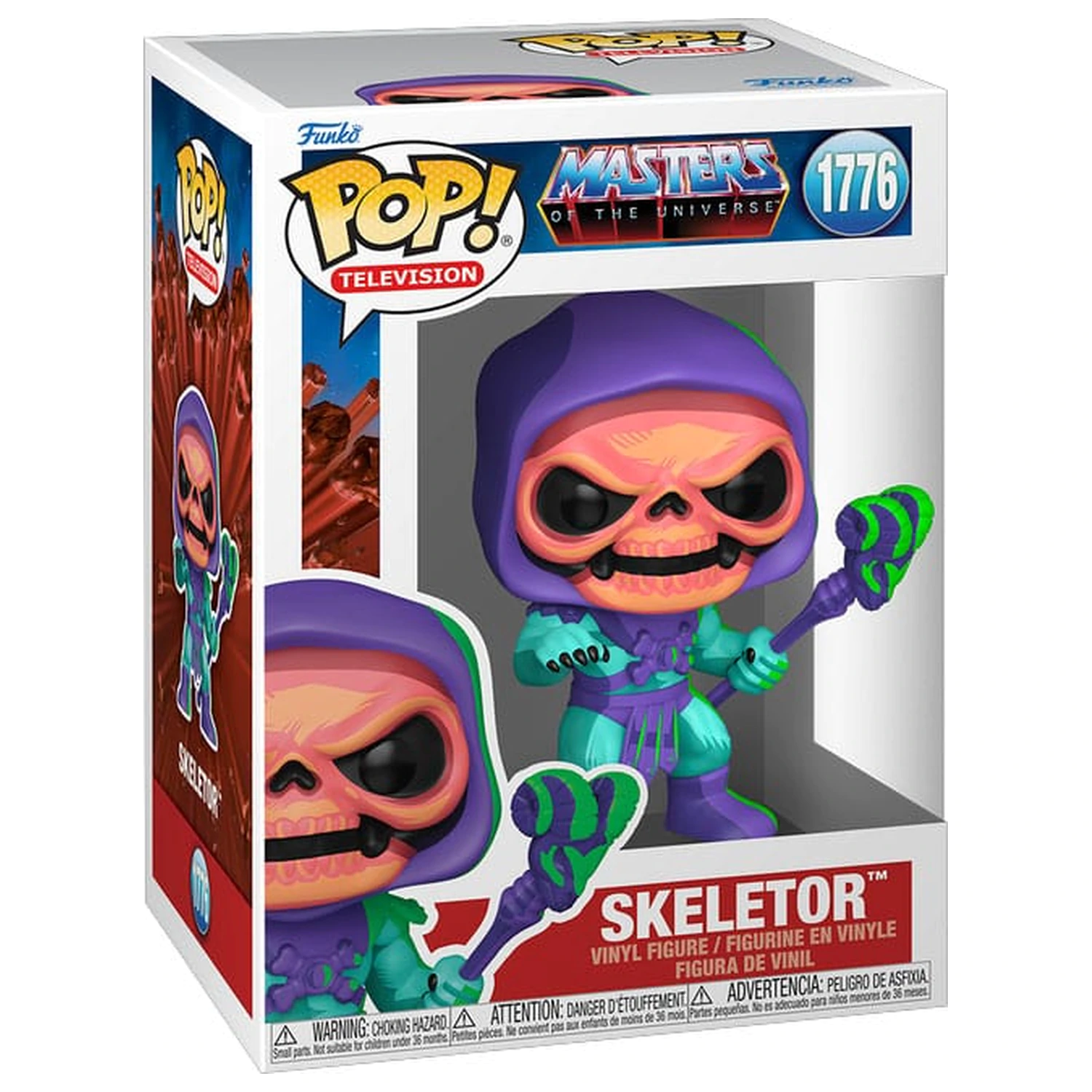 Masters of the Universe Funko POP! Television vinylová figurka Skeletor (Comic Deco) 9 cm fotografii produktu