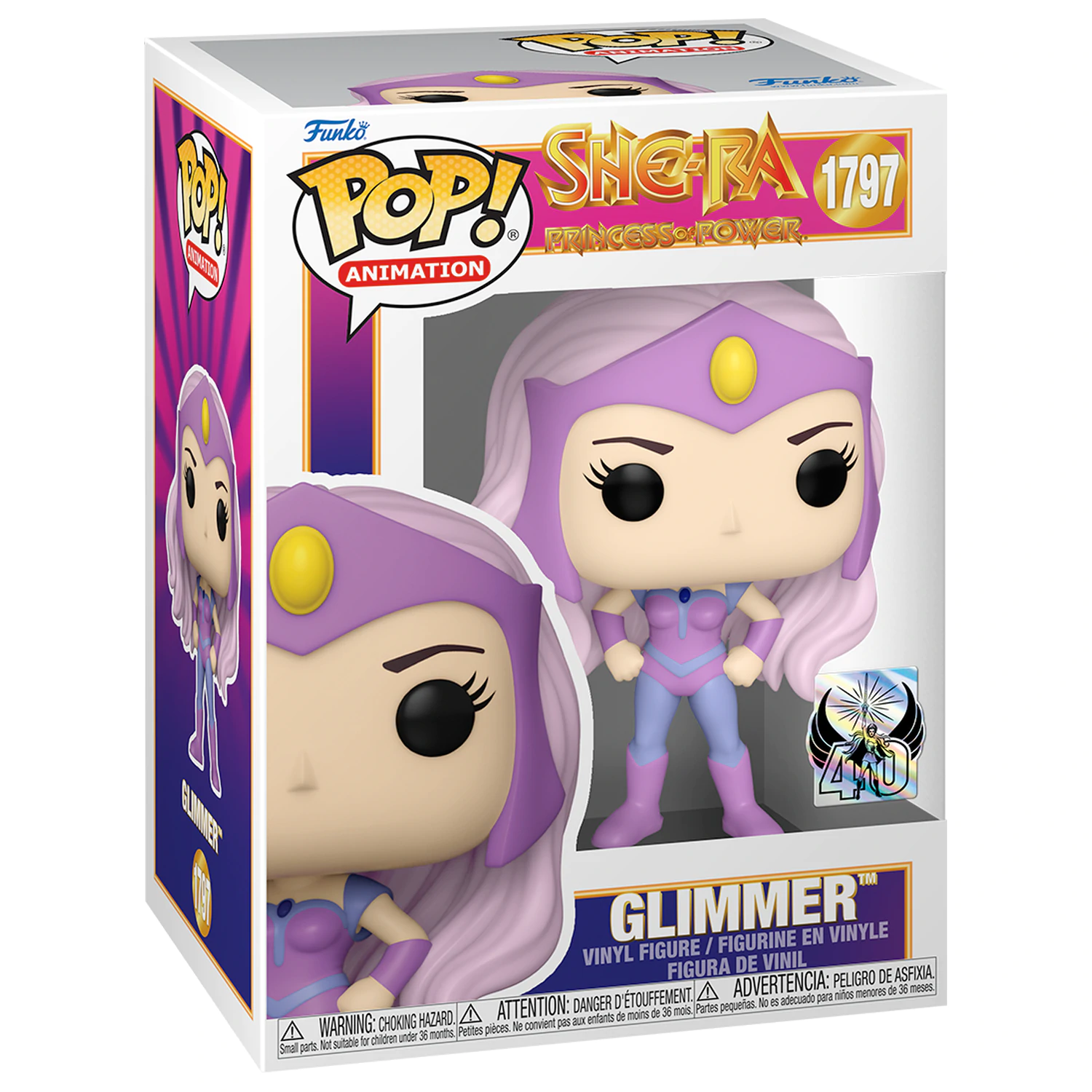 Masters of The Universe Funko POP! Vinyl Figure She-Ra - Glimmer 9 cm figurka fotografii produktu