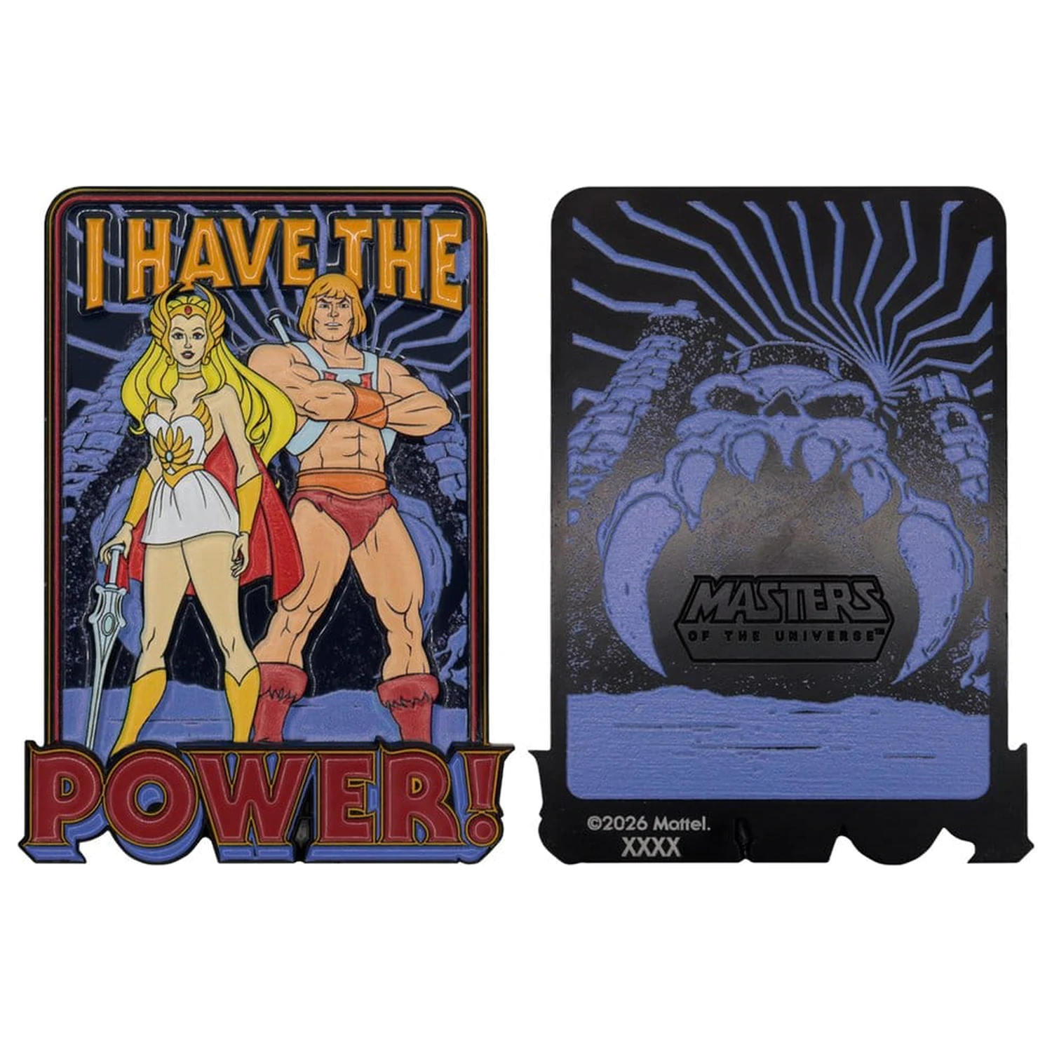 Masters of the Universe Ingot He-Man & She-Ra Limitovaná Edice fotografii produktu