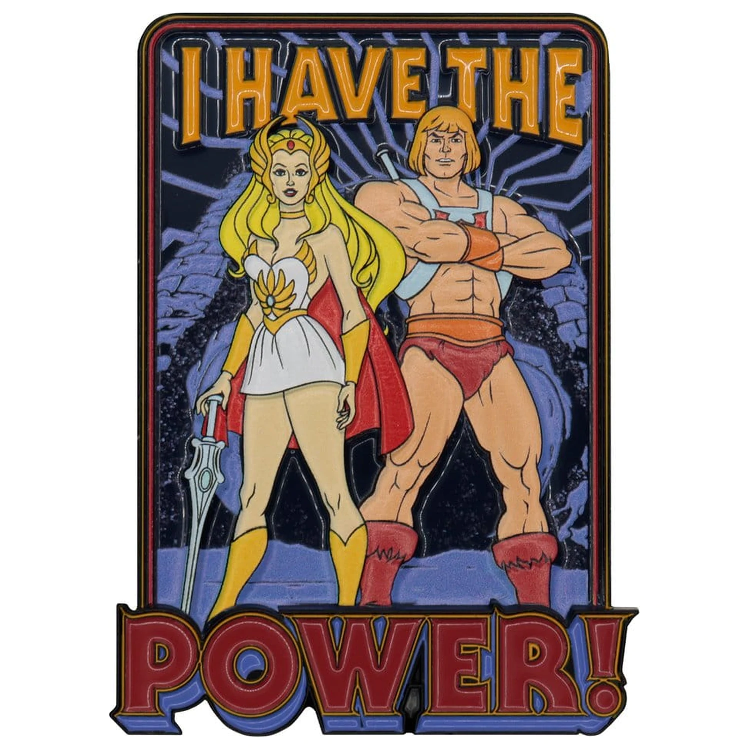 Masters of the Universe Ingot He-Man & She-Ra Limitovaná Edice fotografii produktu