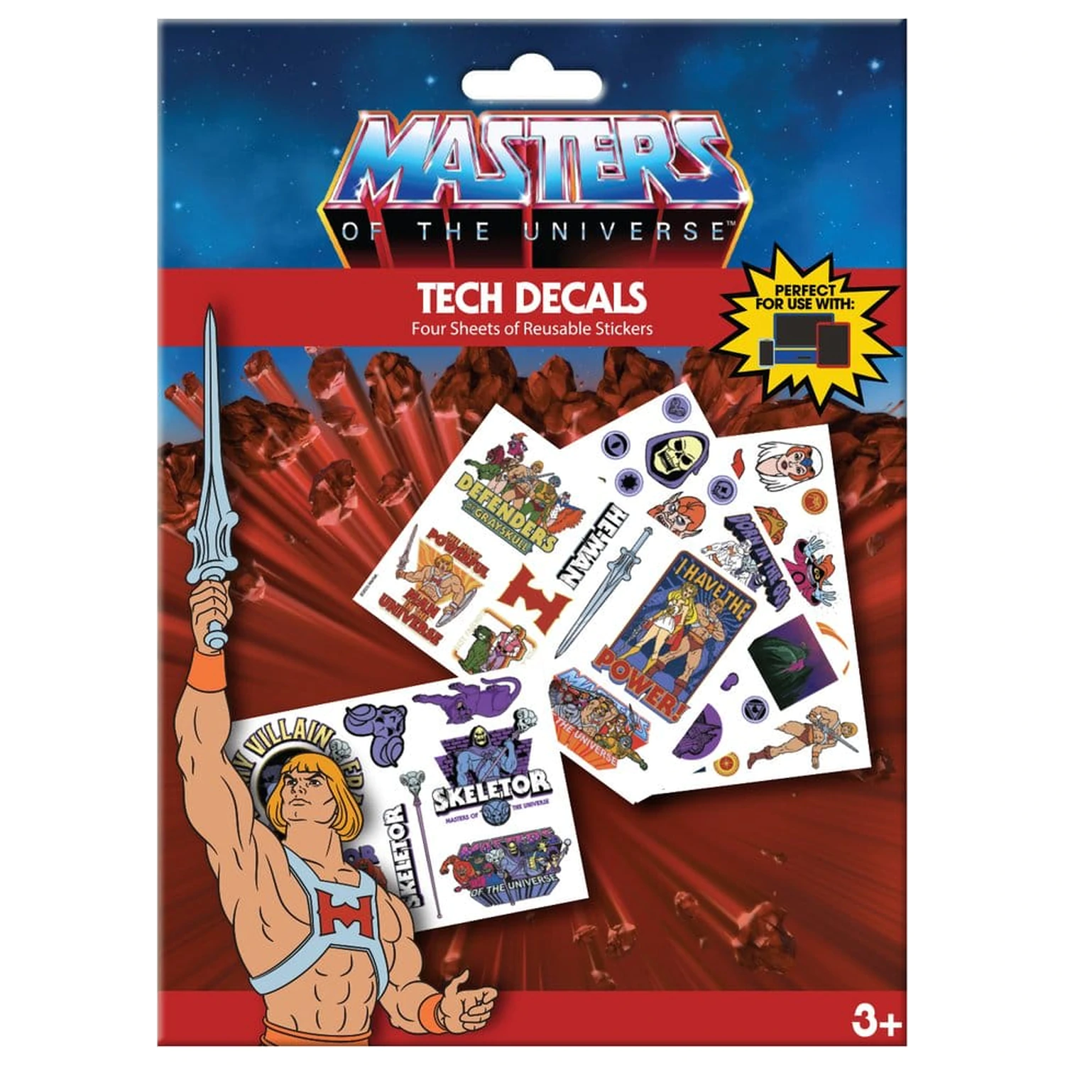 Masters of the Universe Tech Sada samolepek fotografii produktu