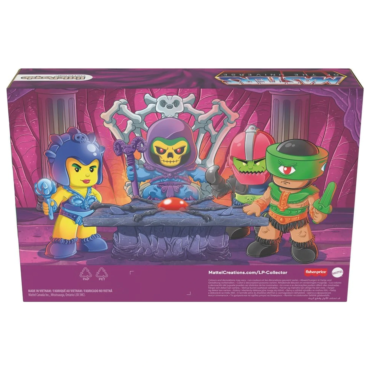 Masters of the Universe Little People Collector mini figurky 4-Pack Evil Warriors 7 cm fotografii produktu