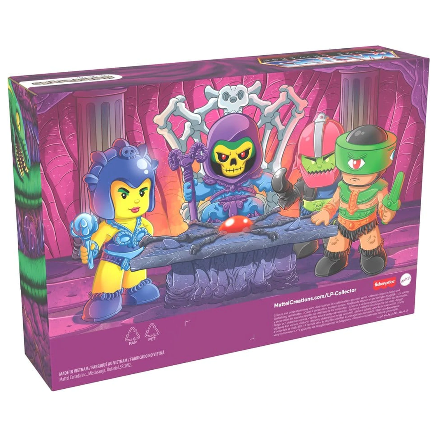 Masters of the Universe Little People Collector mini figurky 4-Pack Evil Warriors 7 cm fotografii produktu