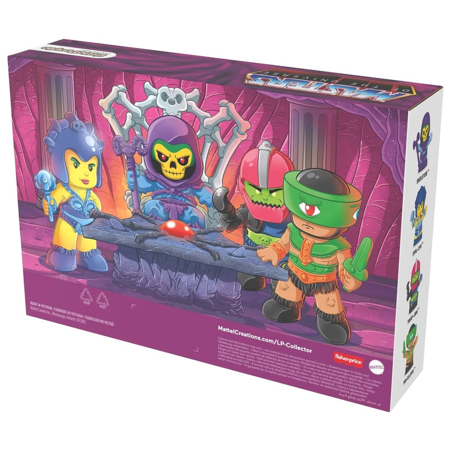 Masters of the Universe Little People Collector mini figurky 4-Pack Evil Warriors 7 cm fotografii produktu