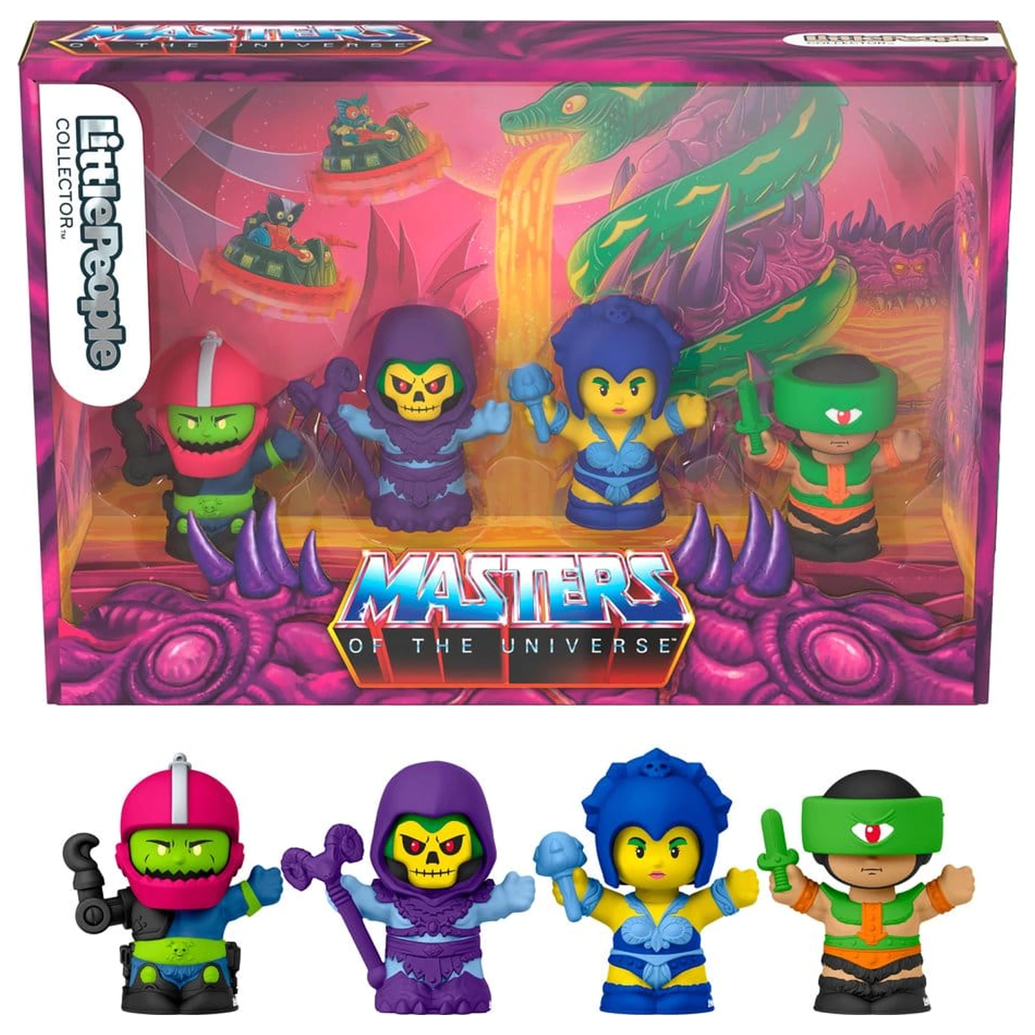 Masters of the Universe Little People Collector mini figurky 4-Pack Evil Warriors 7 cm fotografii produktu