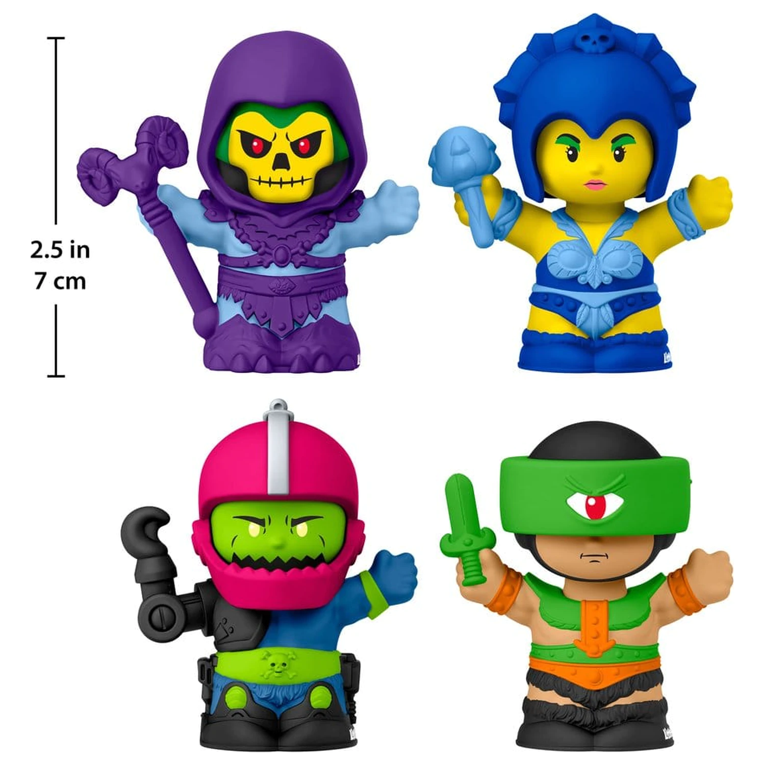 Masters of the Universe Little People Collector mini figurky 4-Pack Evil Warriors 7 cm fotografii produktu