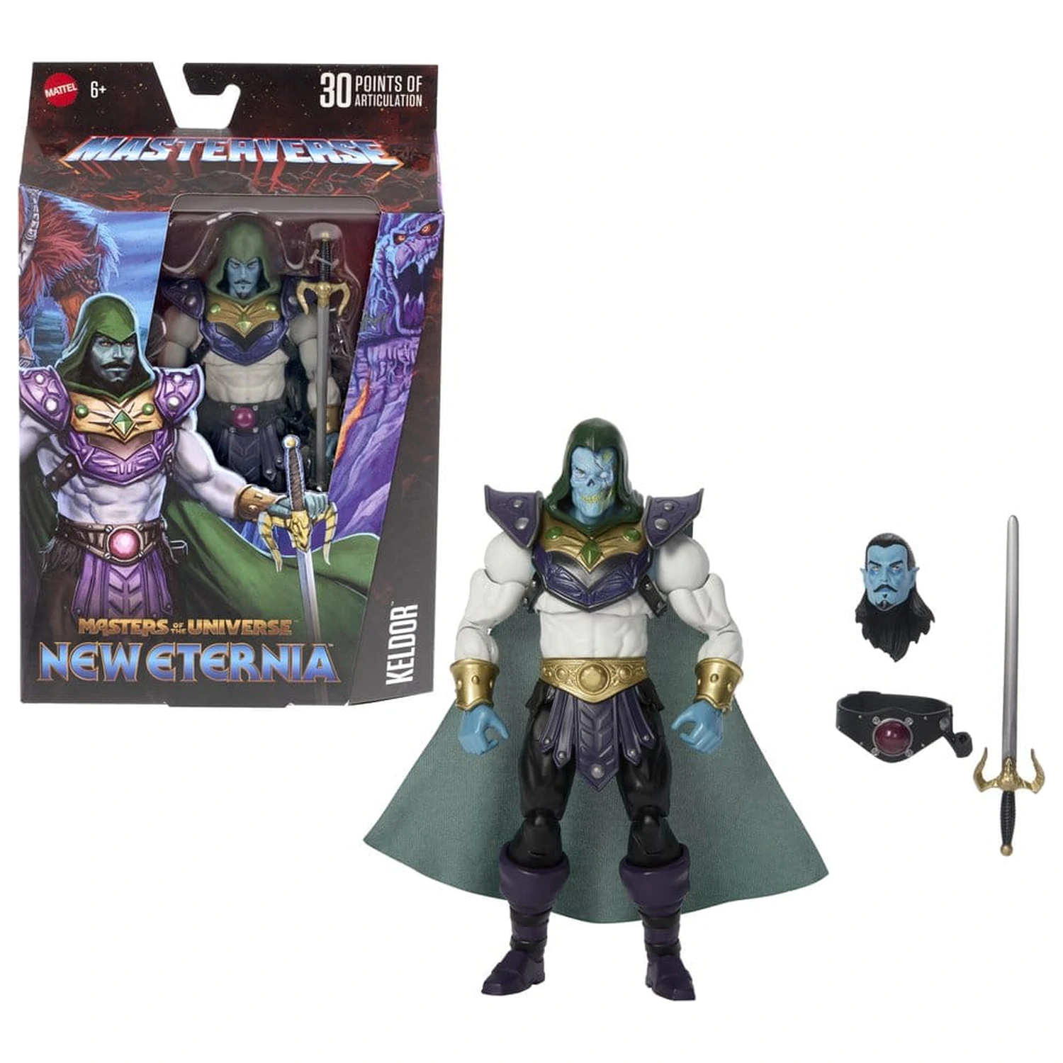 Masters of the Universe Masterverse Akční figurka New Eternia: Keldor 18 cm fotografii produktu